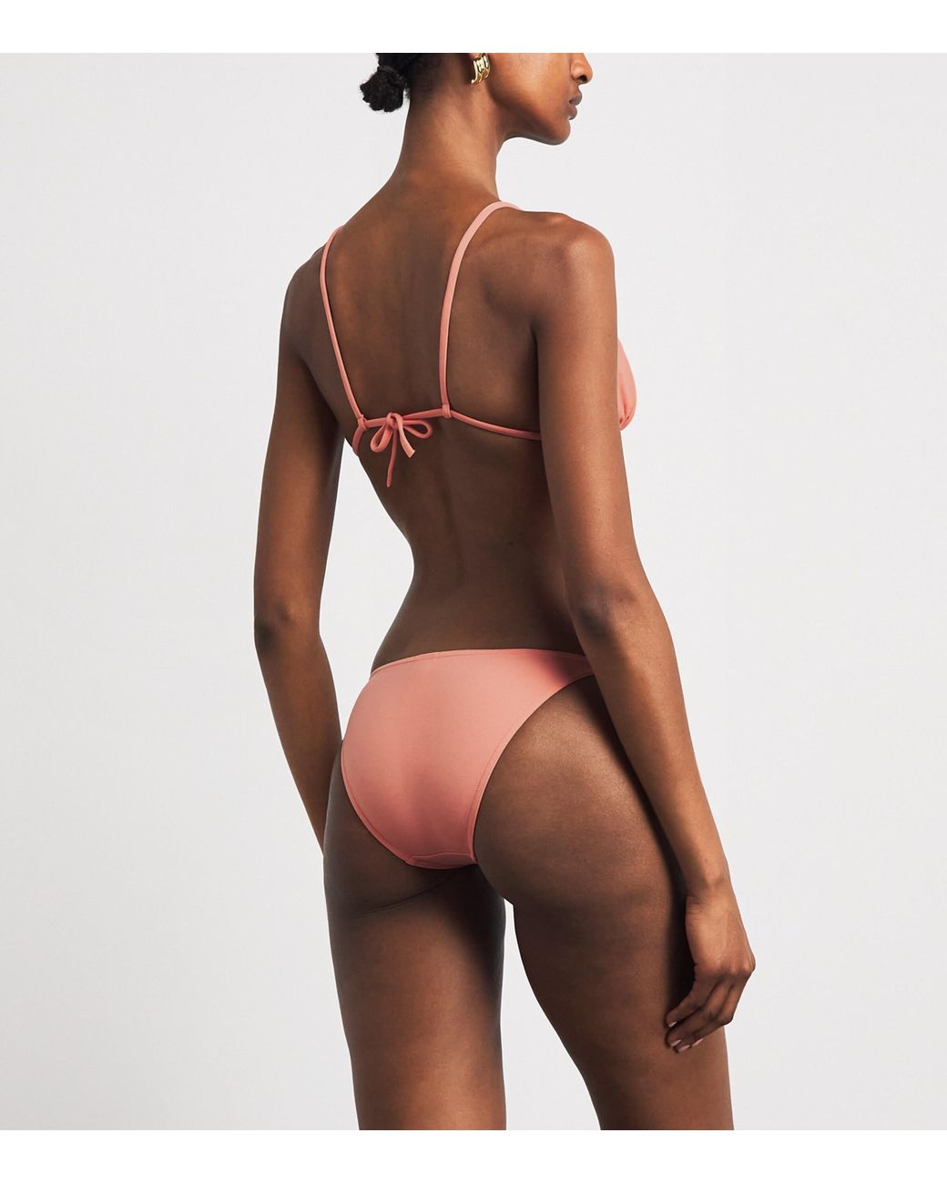 Eres Pink Mouna Triangle Bikini Top