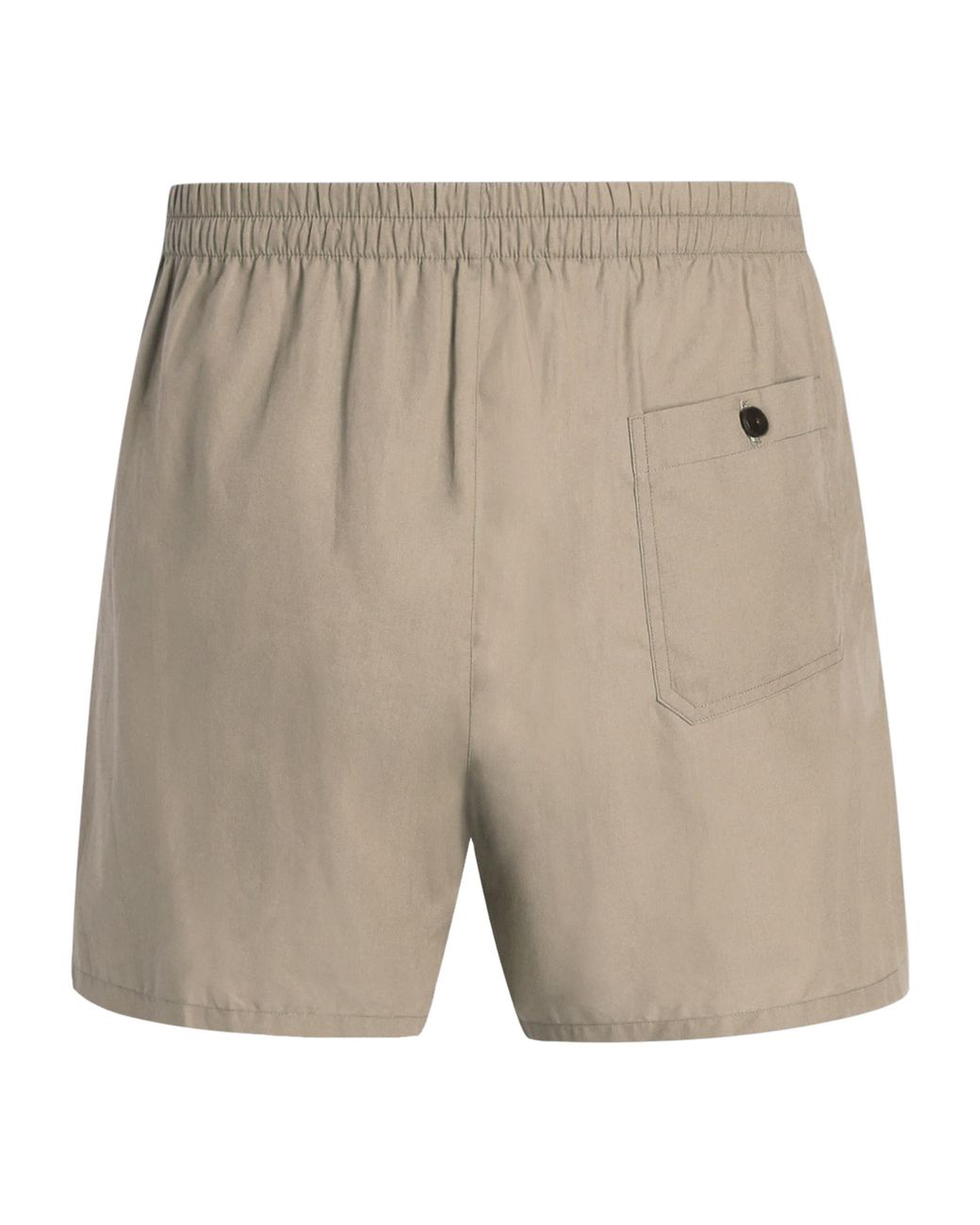 Dolce & Gabbana Natural Cotton Poplin Shorts for men
