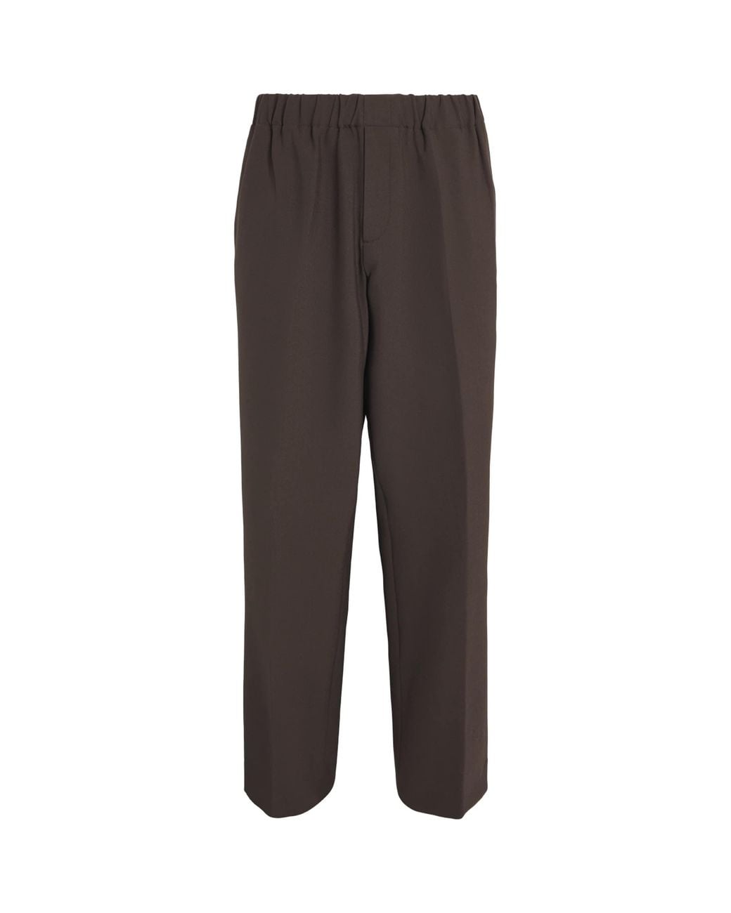 Sandro Gray Stretch Jersey Trousers for men