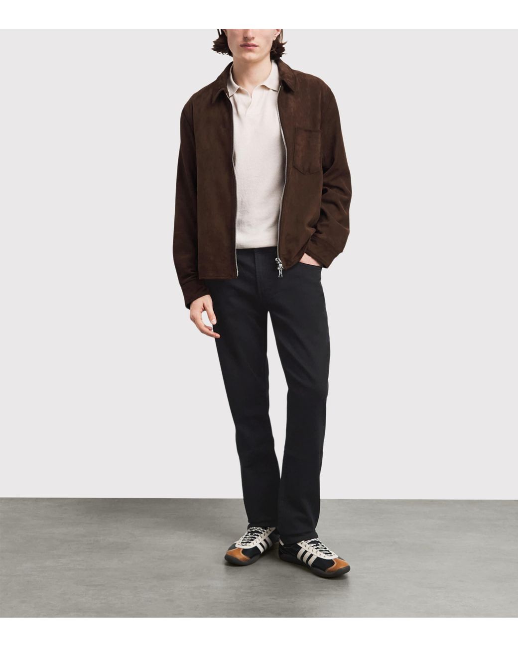 Citizens of Humanity Black Gage Straight Jeans for men