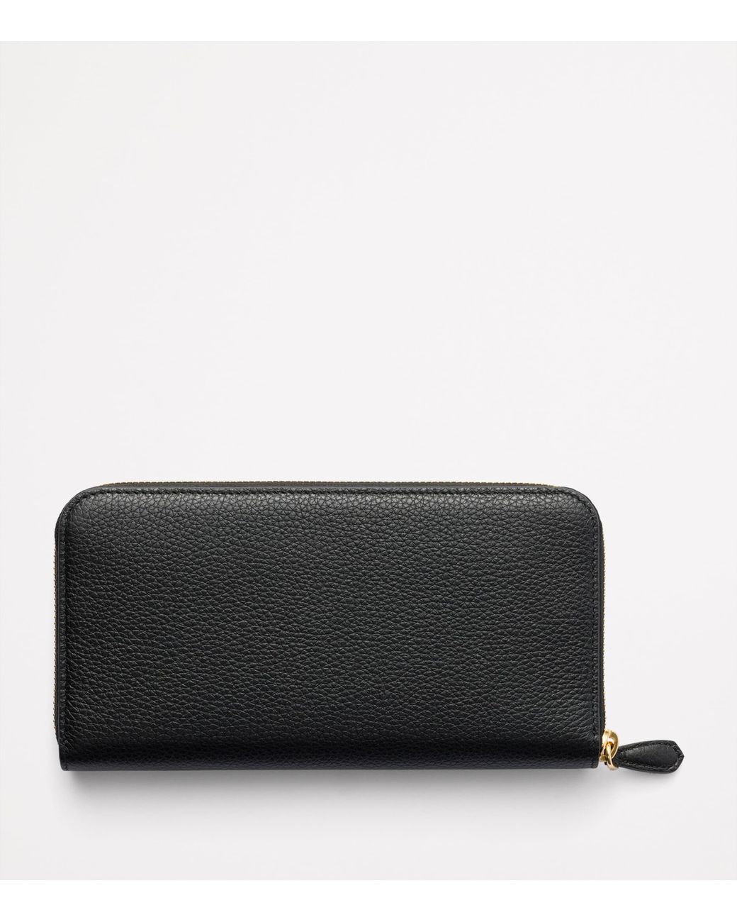 Prada Black Large Leather Zipped Wallet
