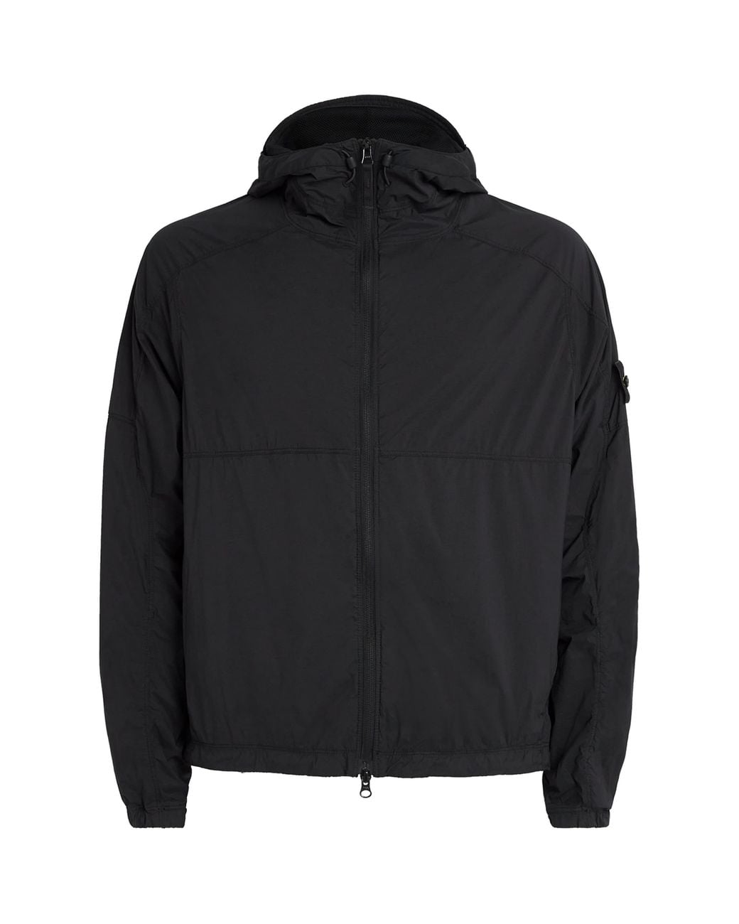 Stone Island Black Nylon Stretch-Tc Jacket for men