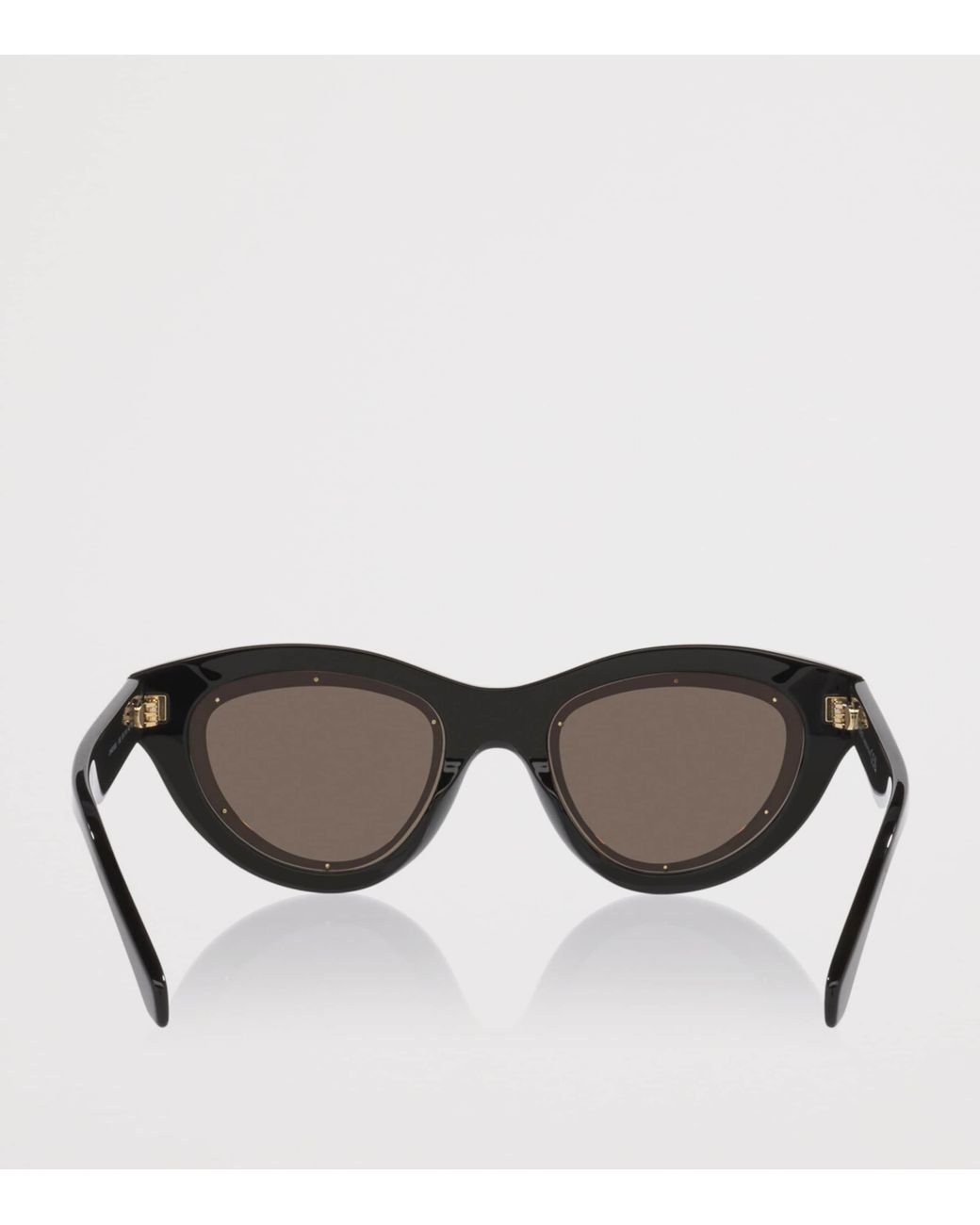 Loewe Brown Mini Anagram Cat Eye Sunglasses