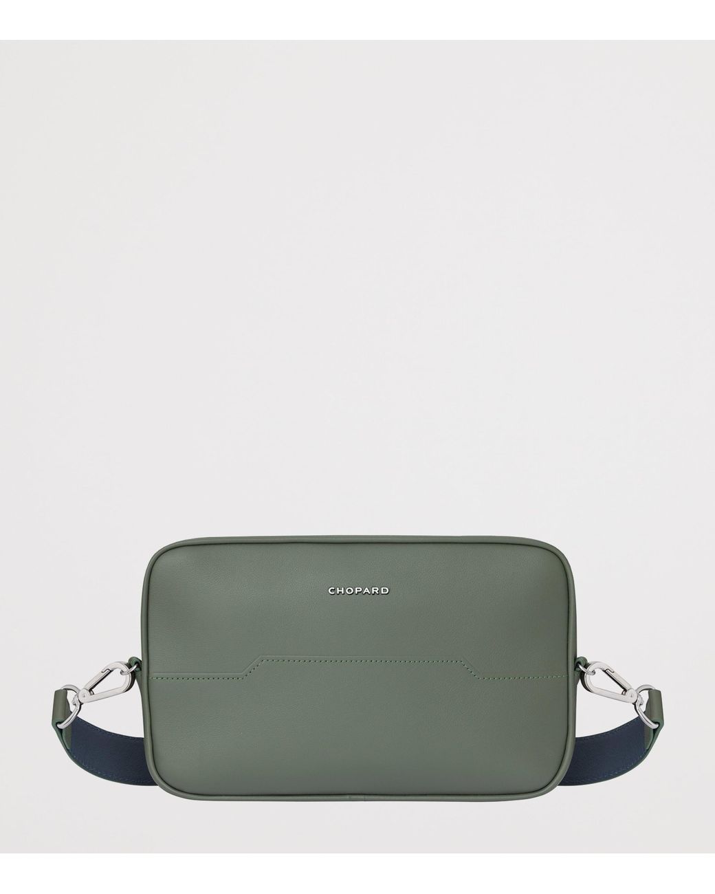 Chopard Green Small Leather Heritage Pouch for men