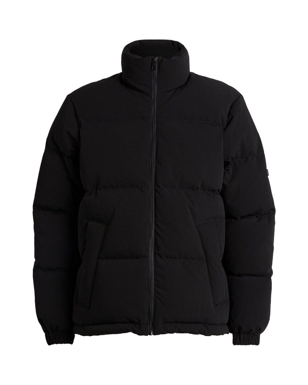 Sandro Quilted Puffer Jacket in Black for Men | Lyst