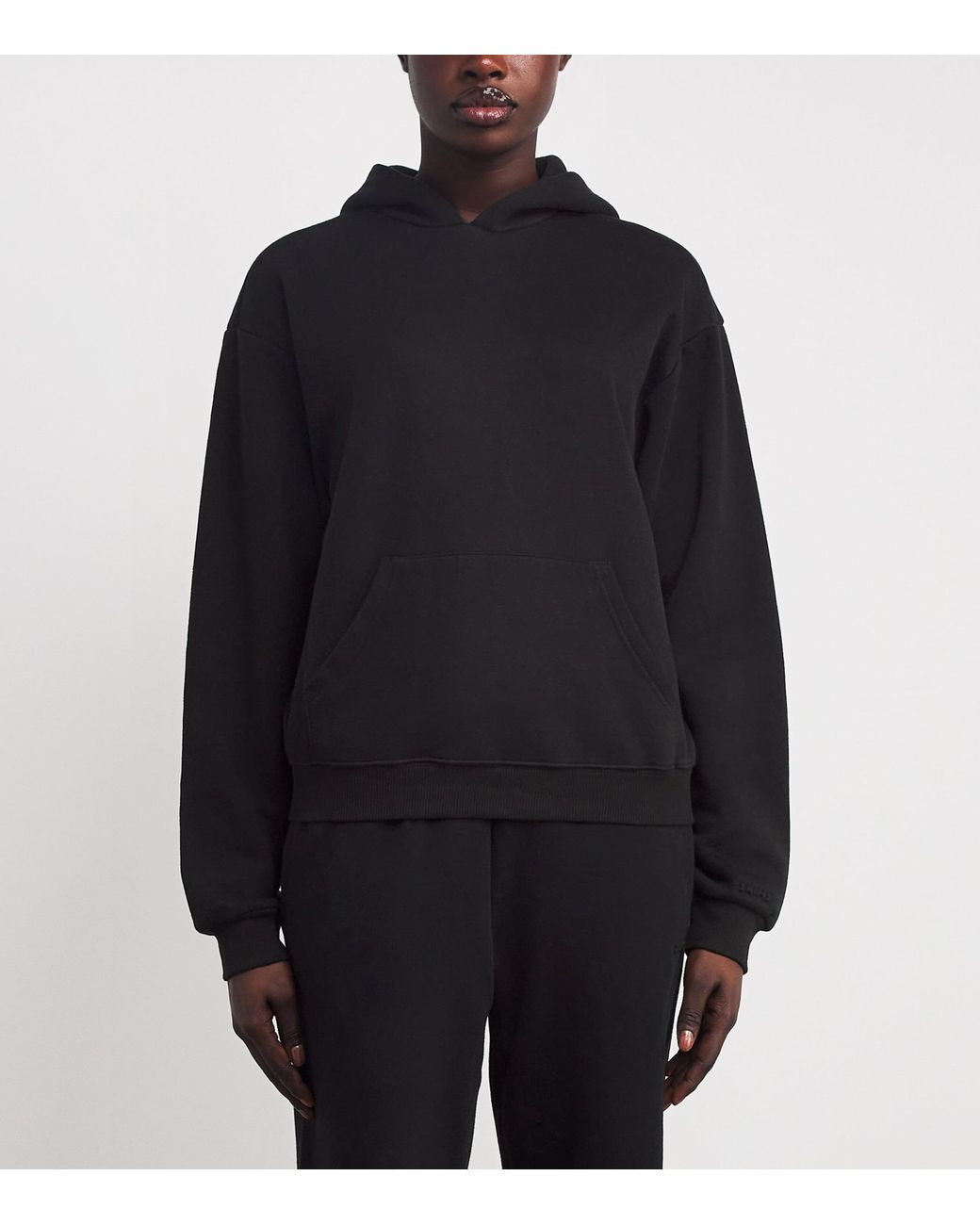 Skims Black Fleece Classic Hoodie