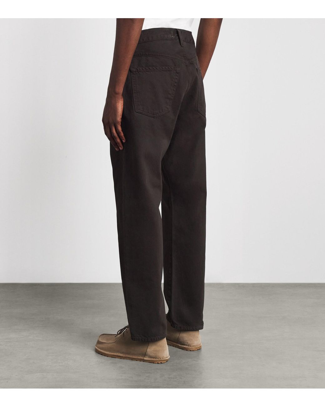 Citizens of Humanity Gray Twill Beau Straight Jeans for men