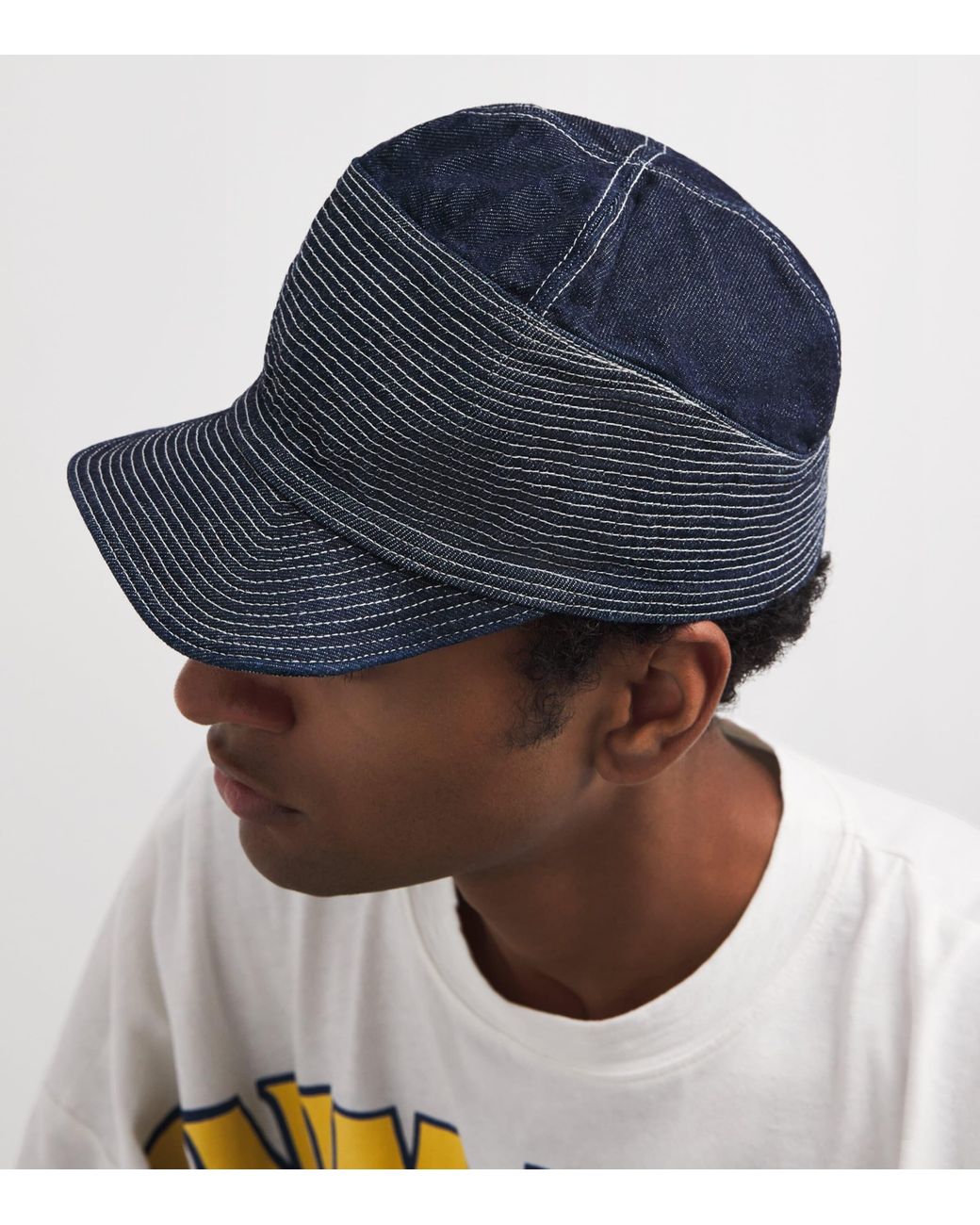 Kapital Blue The Old And The Sea Cap for men