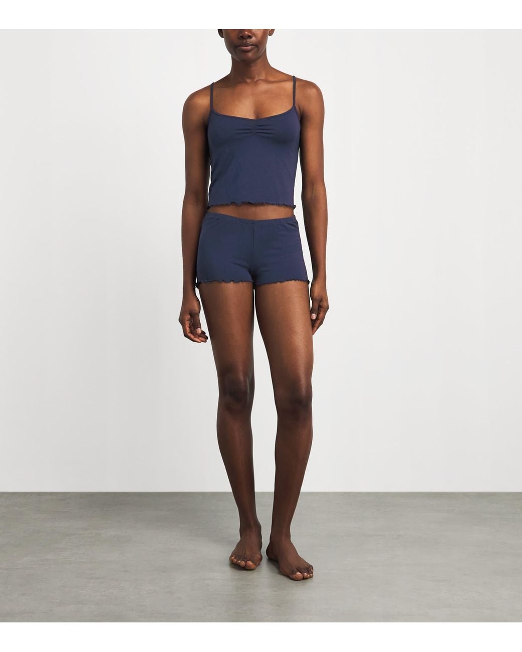 Skims Blue Sleep Cami Short Pyjama Set