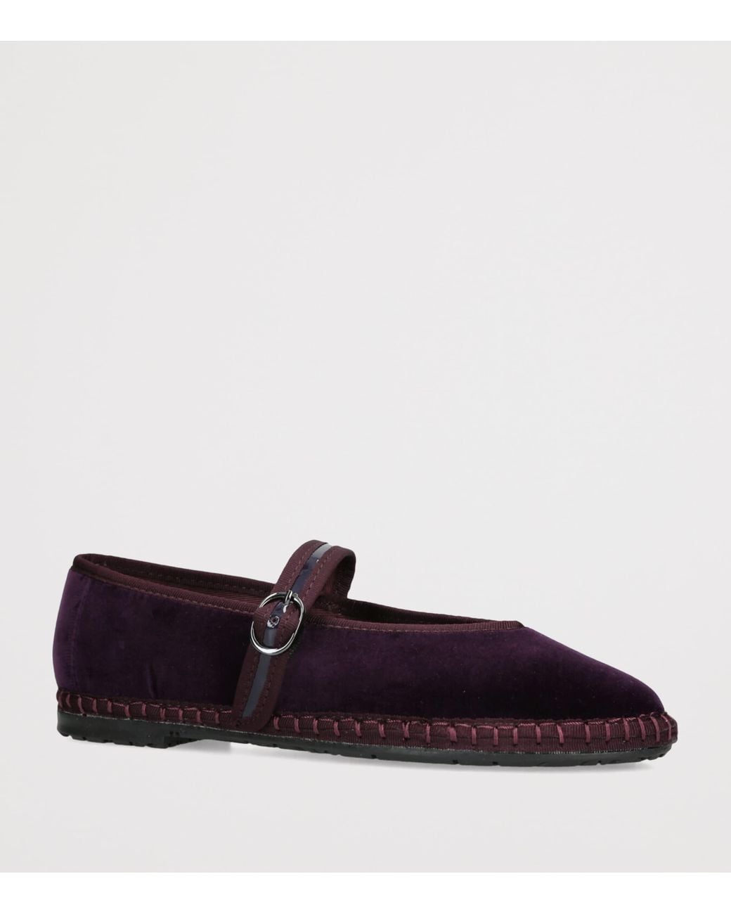 Flabelus Black Velvet Pierre Mary Janes