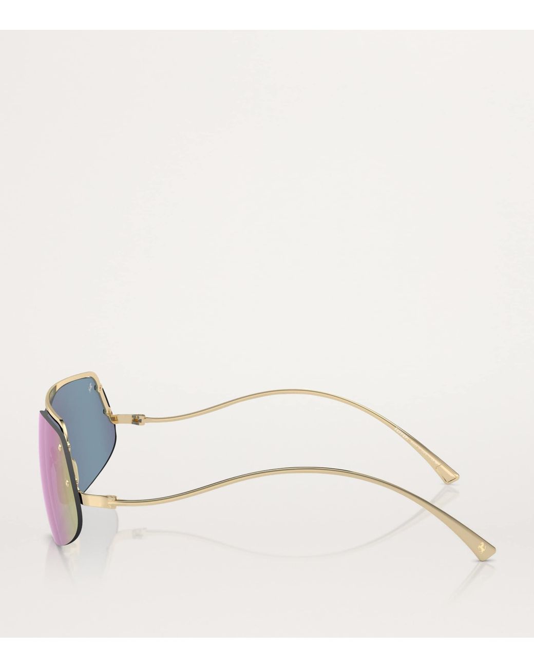 Ferrari Pink Metal Fh1007 Sunglasses