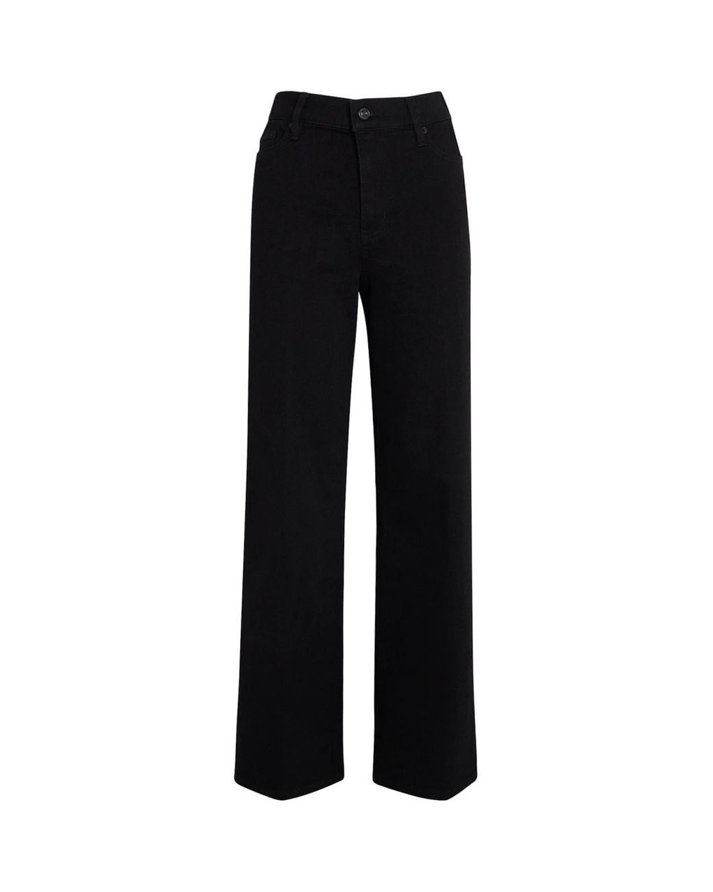 FRAME Black Le Slim Palazzo Wide-Leg Jeans