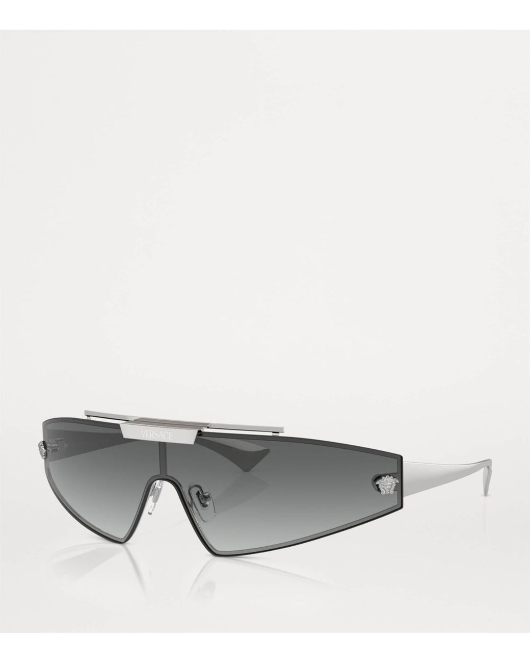Versace Gray Metal Ve2265 Sunglasses