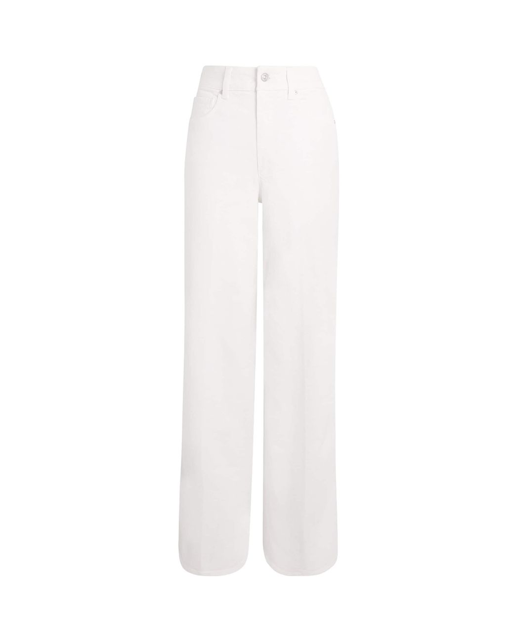 PAIGE White Sasha Wide-Leg Jeans
