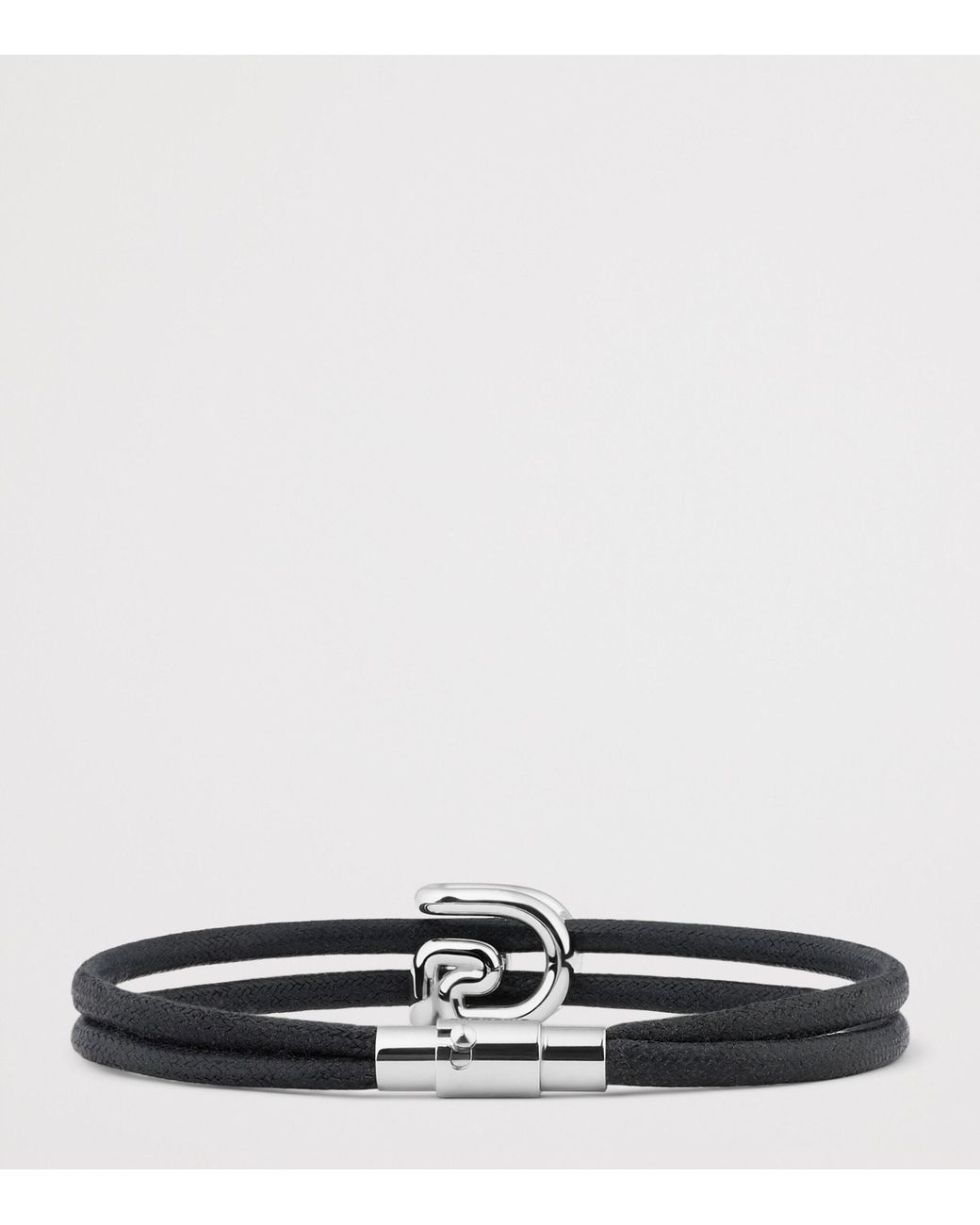 Givenchy White G Cord Bracelet for men