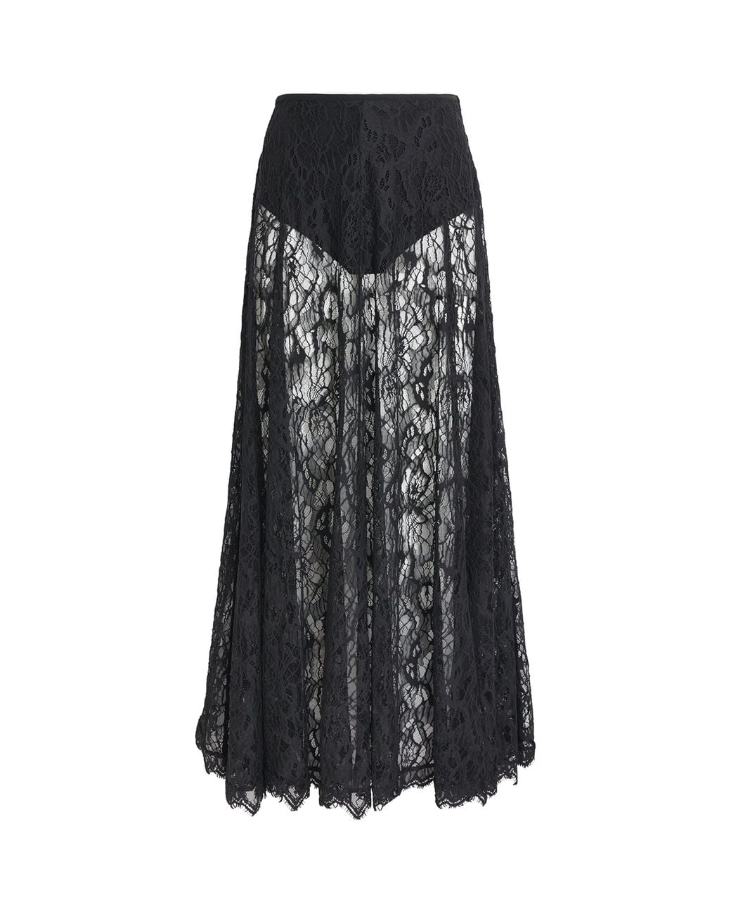 Camilla & Marc Black Lace Elaris Maxi Skirt