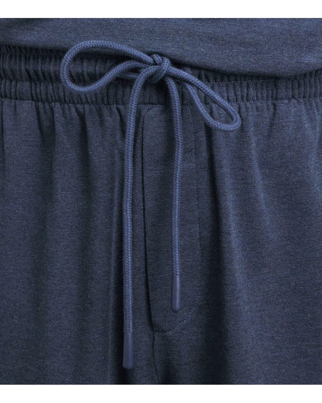 Zimmerli of Switzerland Blue Soft Lounge Pyjama Shorts for men
