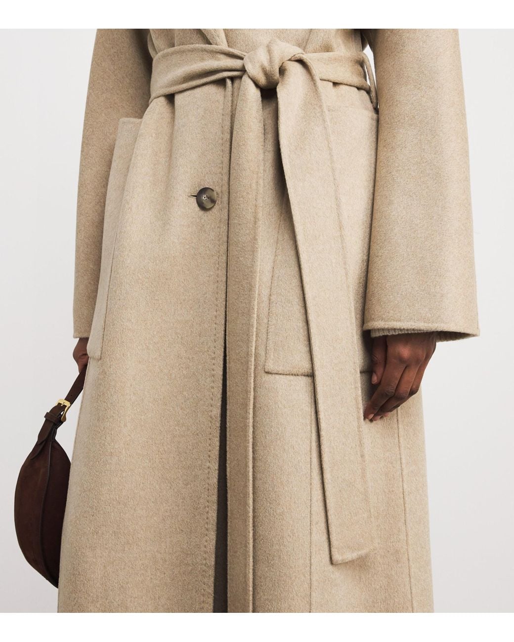 Joseph Natural Wool-Cashmere Spencer Coat