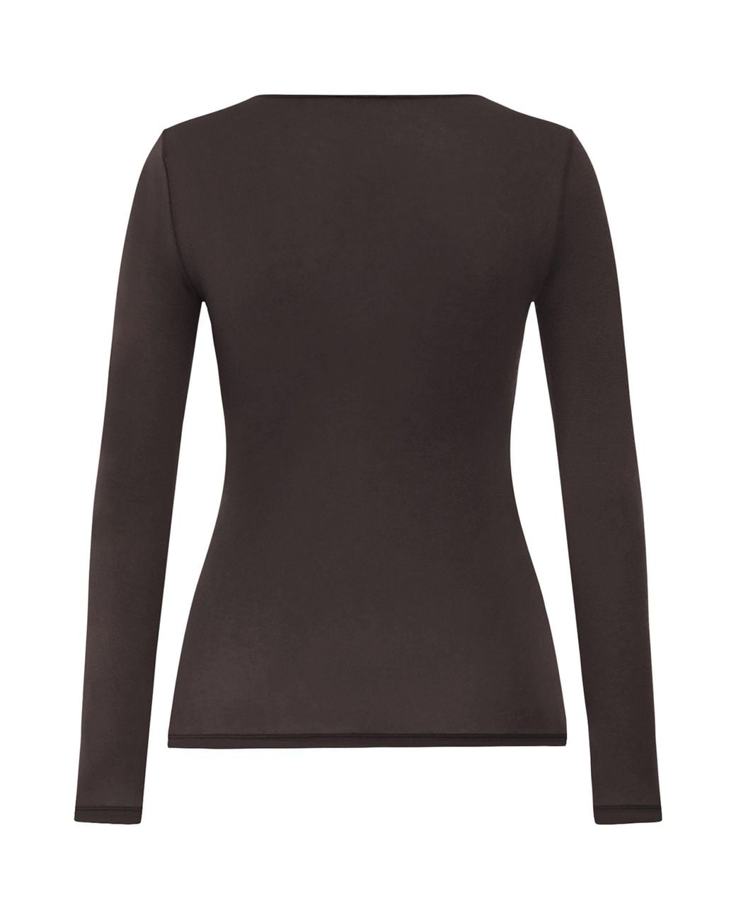 Hanro Black Ultralight Long-Sleeve T-Shirt