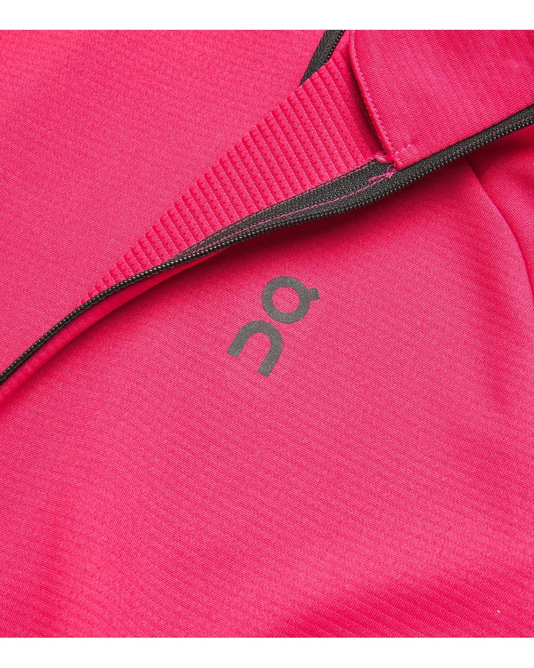 On Shoes Pink Zip-Up Climate Hoodie