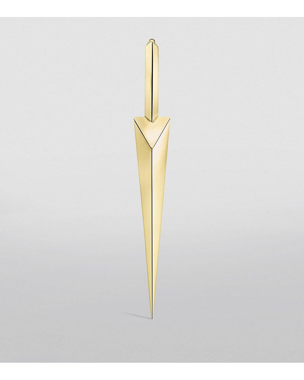 Maria Tash Metallic Faceted Grand Spike Hoop Earring