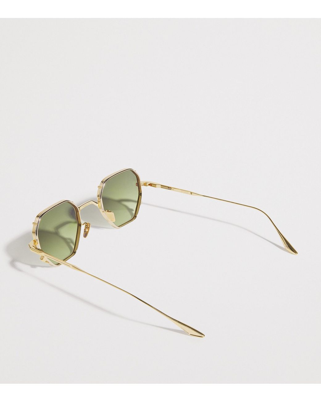 Jacques Marie Mage Green Titanium Verlaine Sunglasses for men