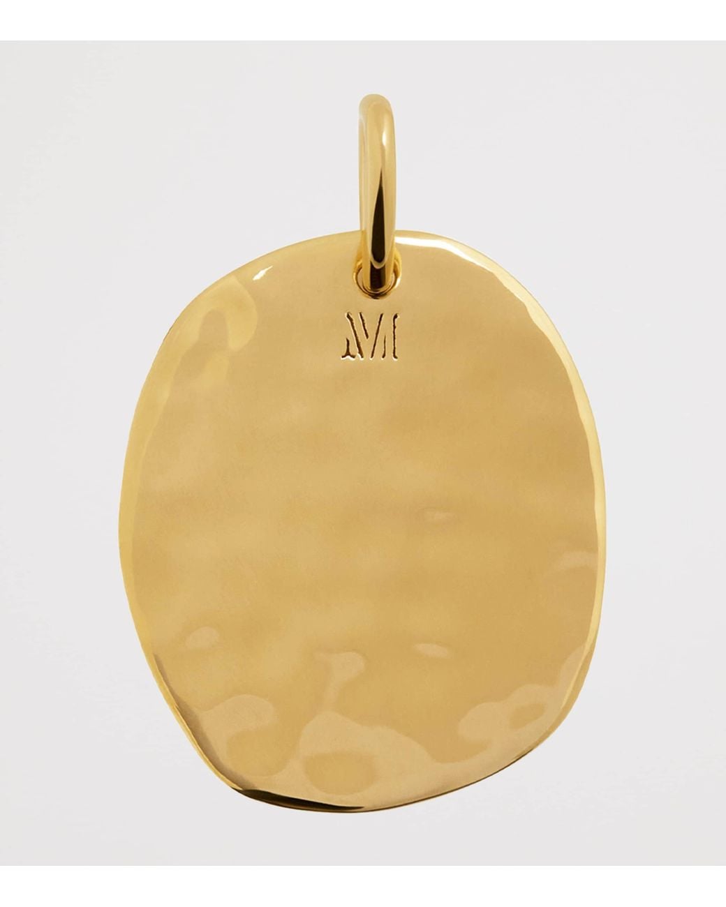 Monica Vinader White Vermeil Talisman Sisterhood Pendant