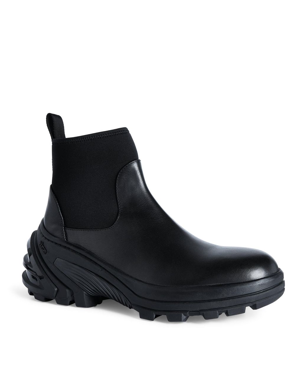 1017 ALYX 9SM Leather Chelsea Boots With Removable Sole in Black 