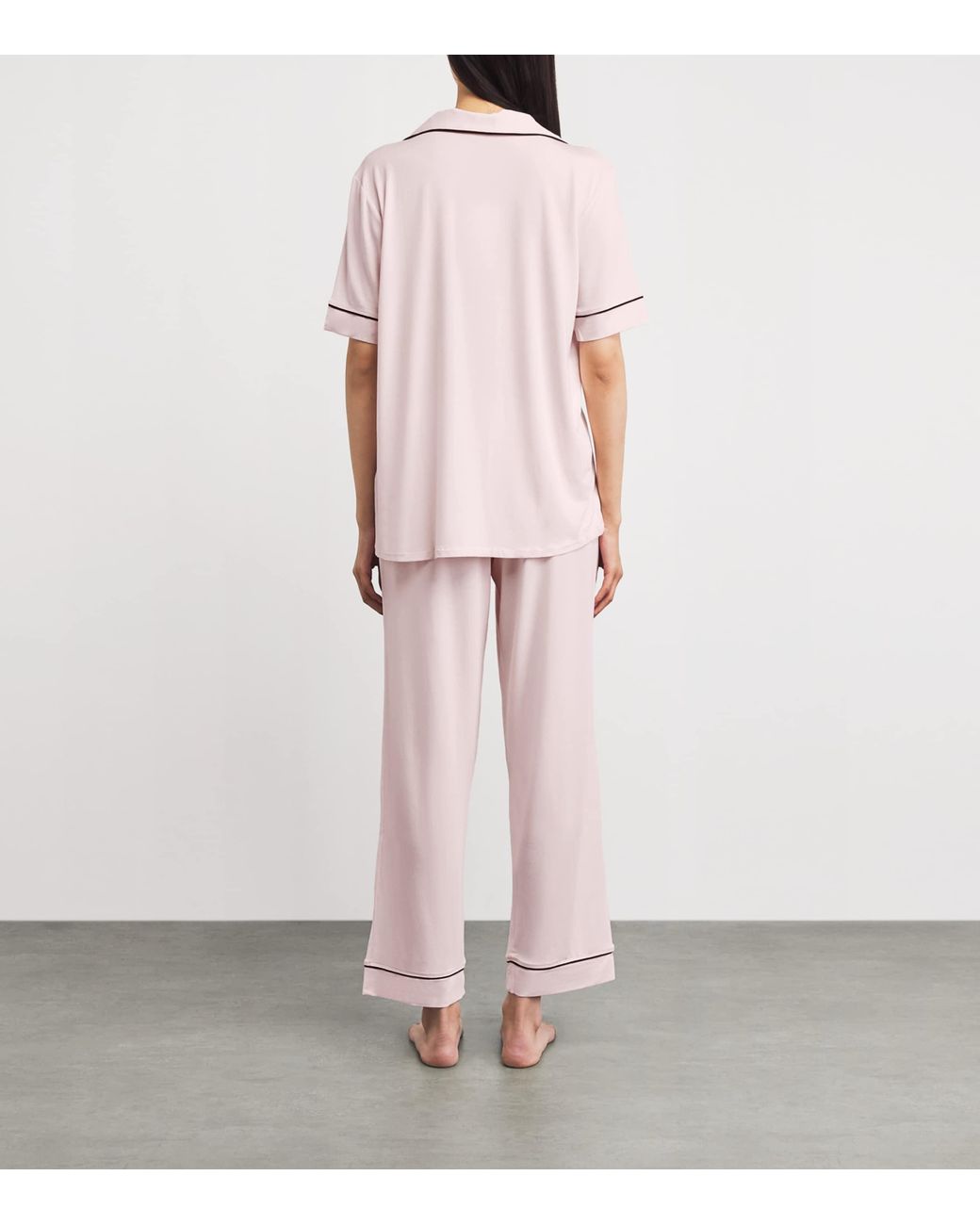 Eberjey Pink Short-Sleeve Gisele Pyjama Set