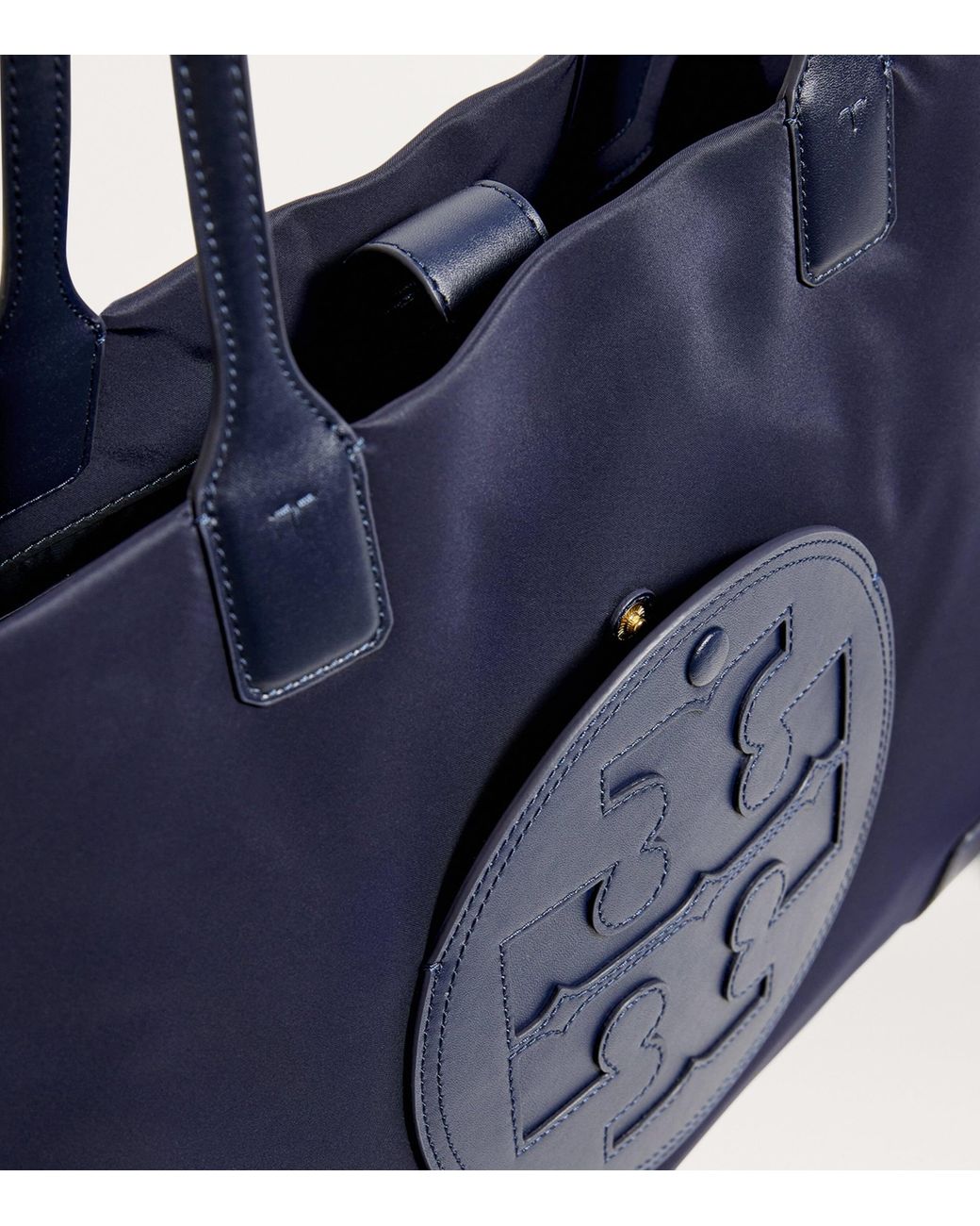 Tory Burch Blue Ella Tote Bag