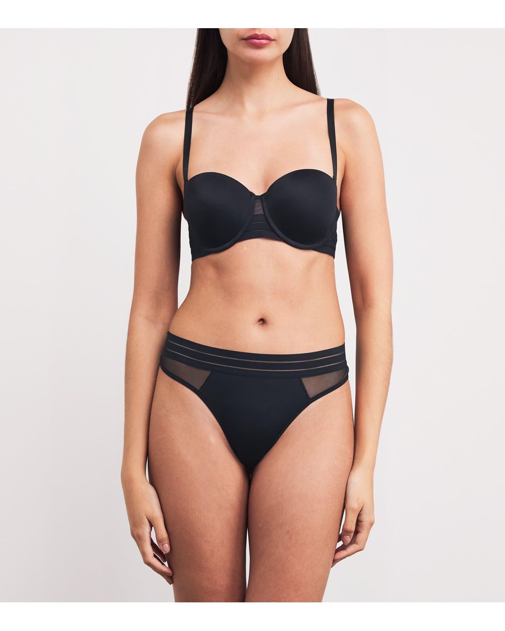 Maison Lejaby Blue Nufit Strapless Bra