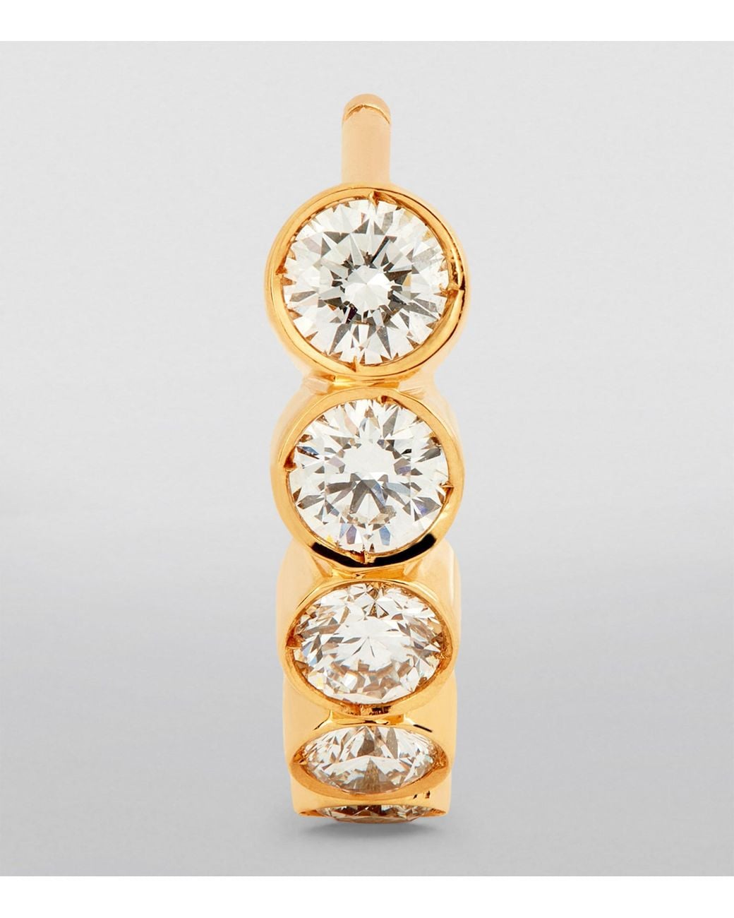 Sophie Bille Brahe Metallic 18k Boucle Diamond Single Earring