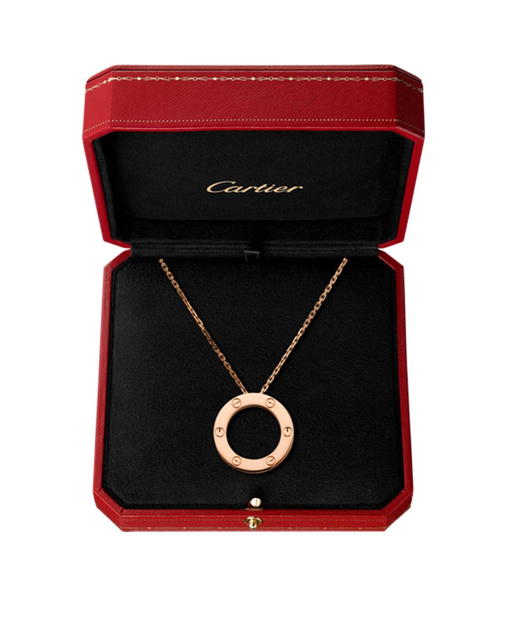 Cartier Metallic Love Necklace