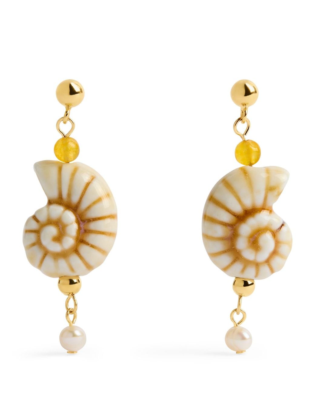 Anni Lu Metallic Plated Seaside Earrings