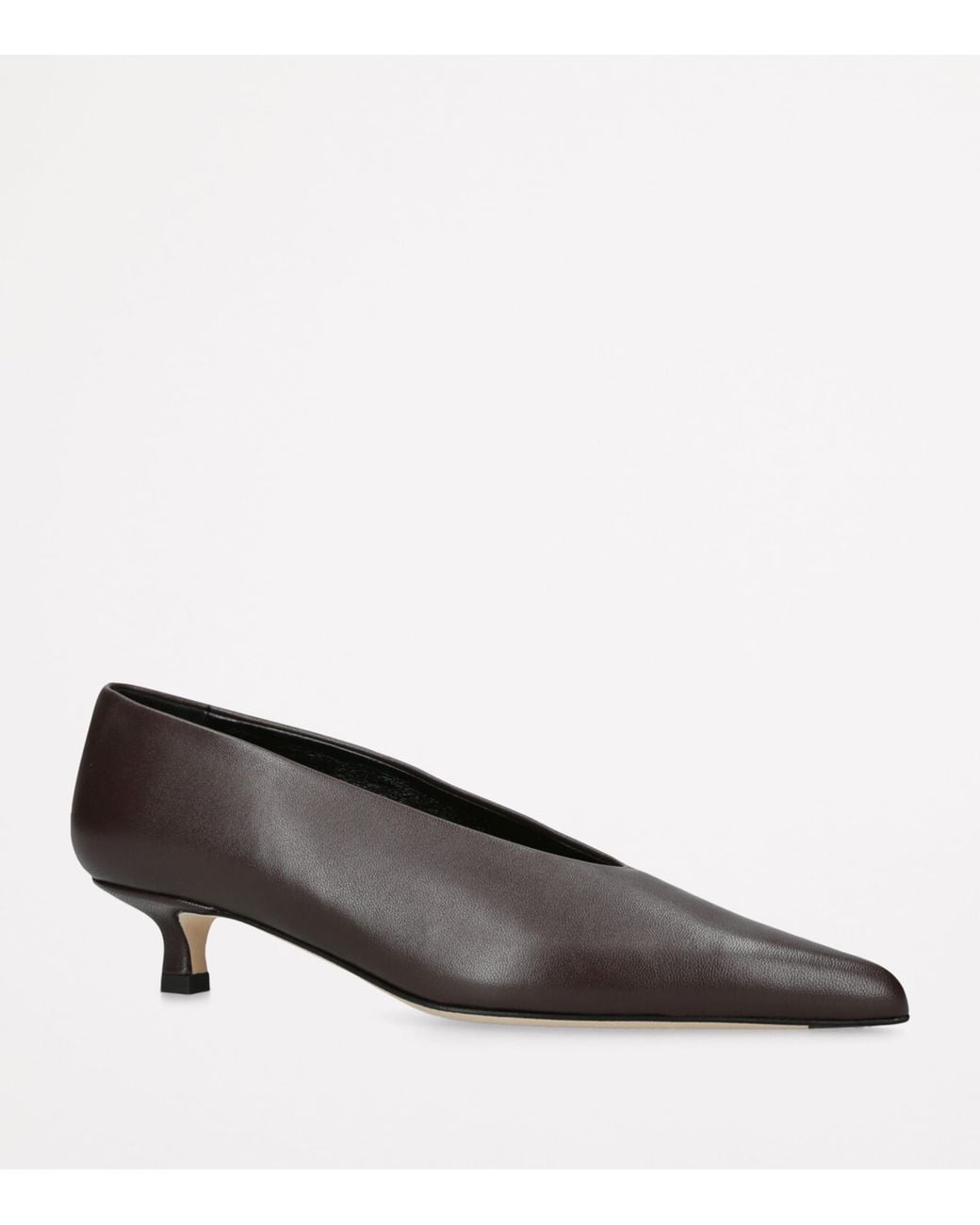 Aeyde Brown Leather Clara Pumps 20