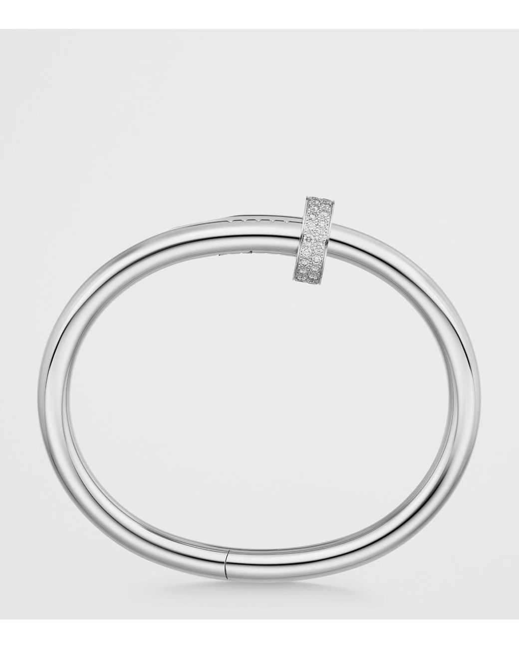 Cartier Metallic And Diamond Juste Un Clou Bracelet