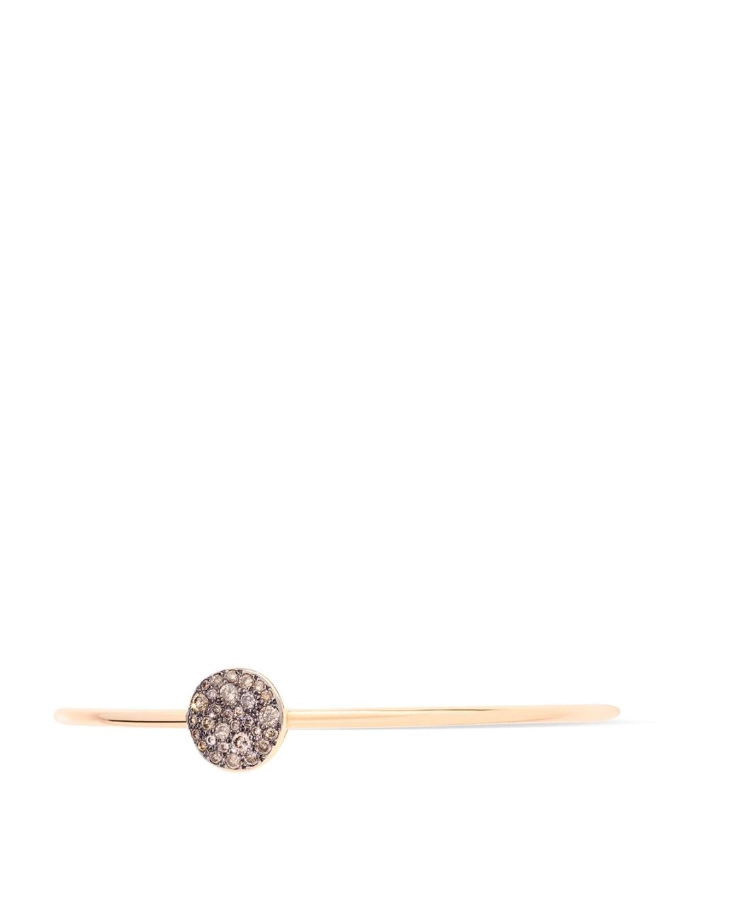 Pomellato White And Diamond Sabbia Bangle