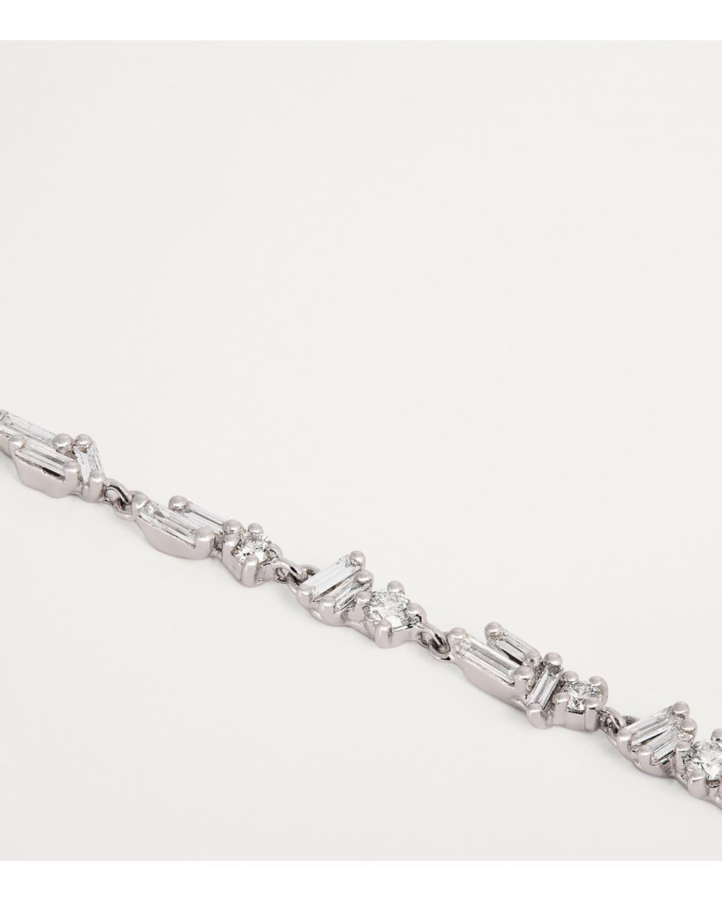Suzanne Kalan White And Diamond Sparkler Bracelet