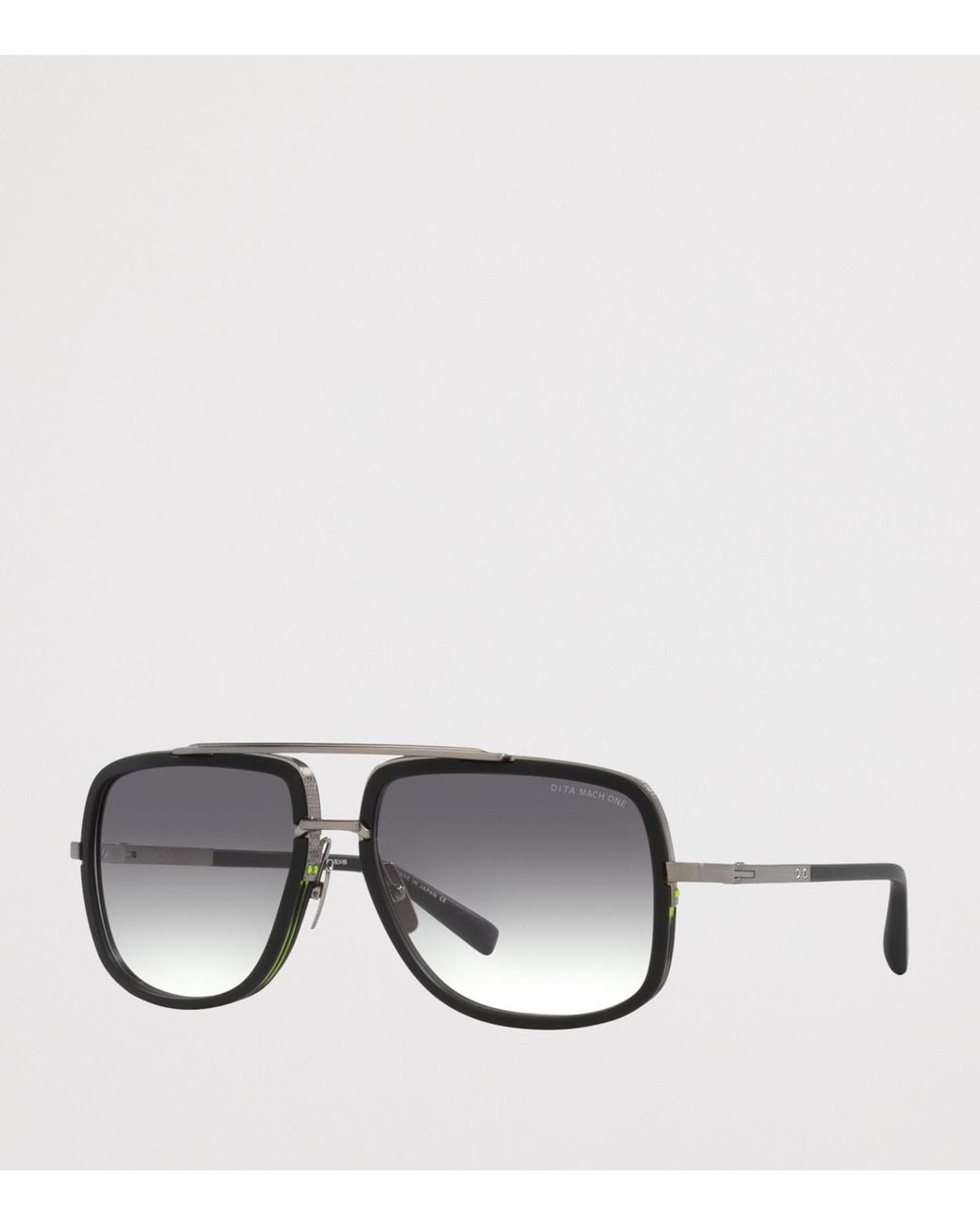 Dita Eyewear Black Mach-One Drx-2030 Square Sunglasses for men