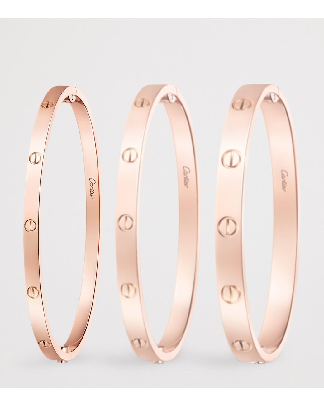 Cartier Natural Love Small 6-Diamond Bracelet
