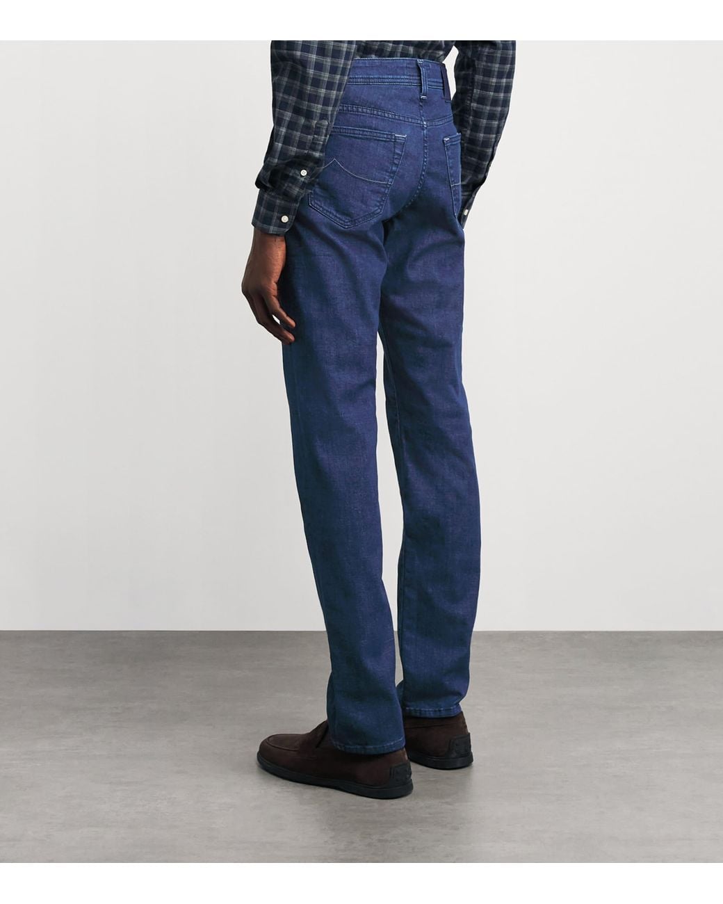 Jacob Cohen Blue Bard Straight Jeans for men