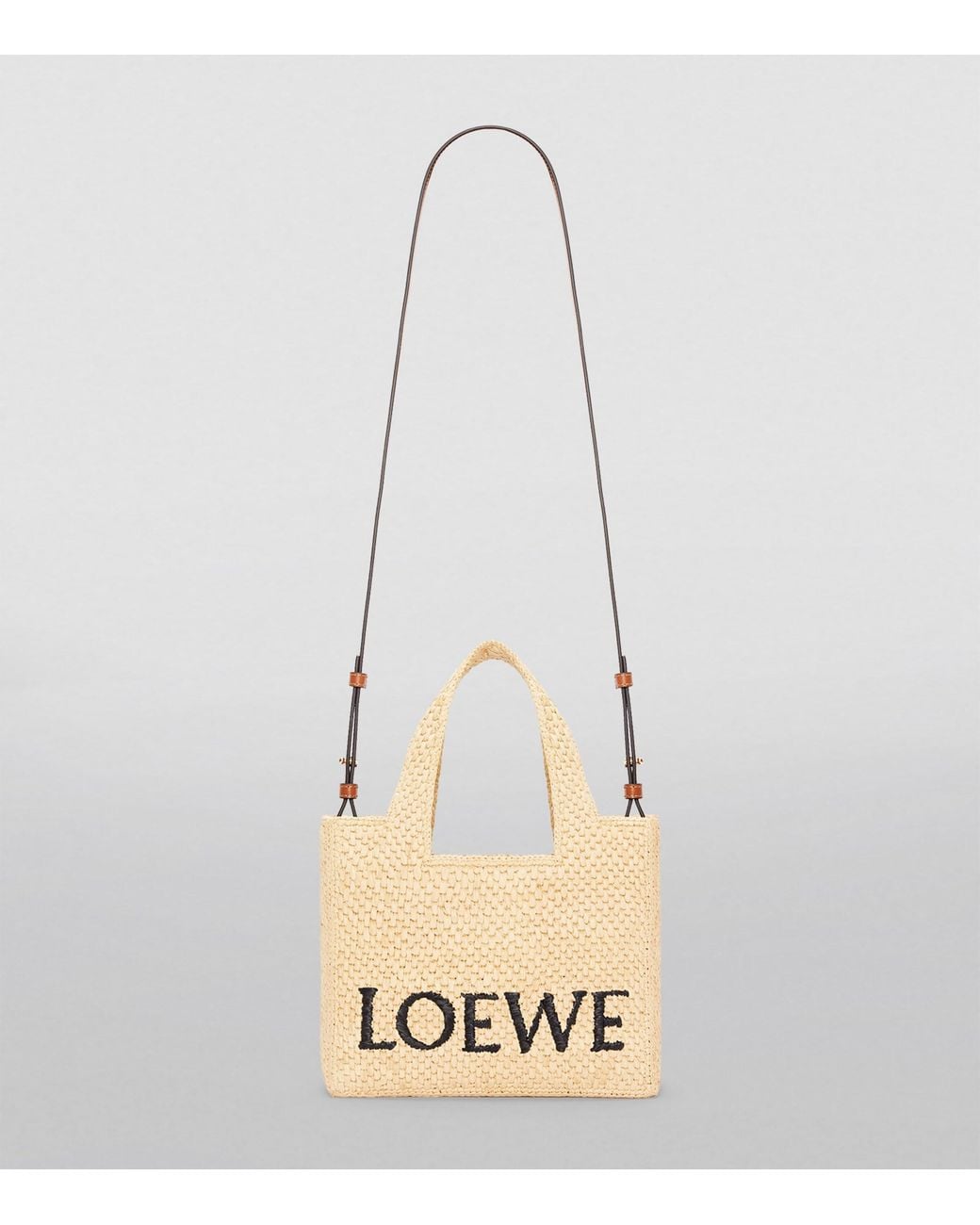 Loewe Brown Medium Font Tote