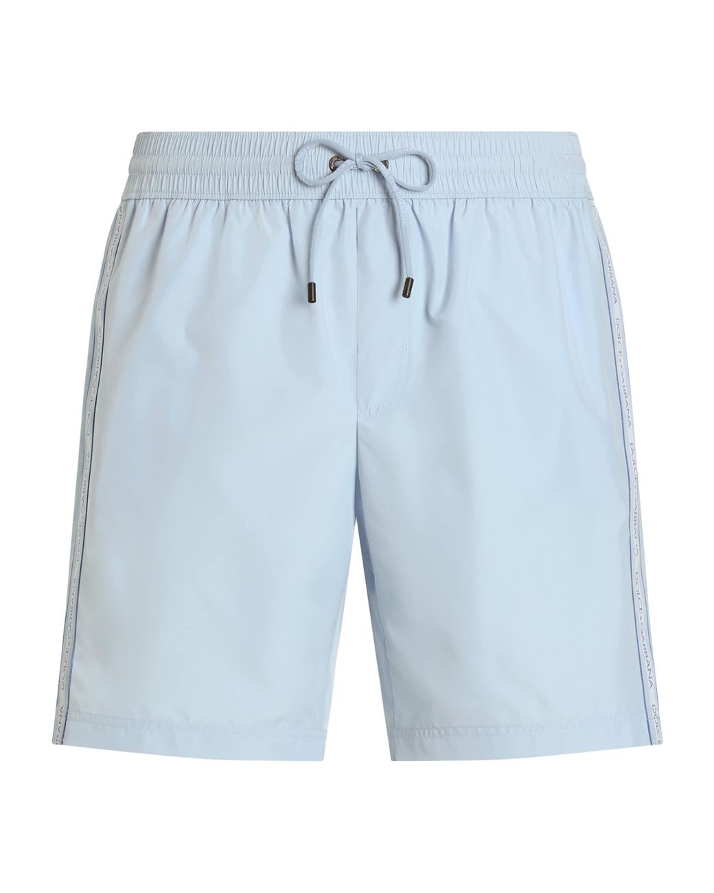 Dolce & Gabbana Blue Mid-Length Swim Shorts for men