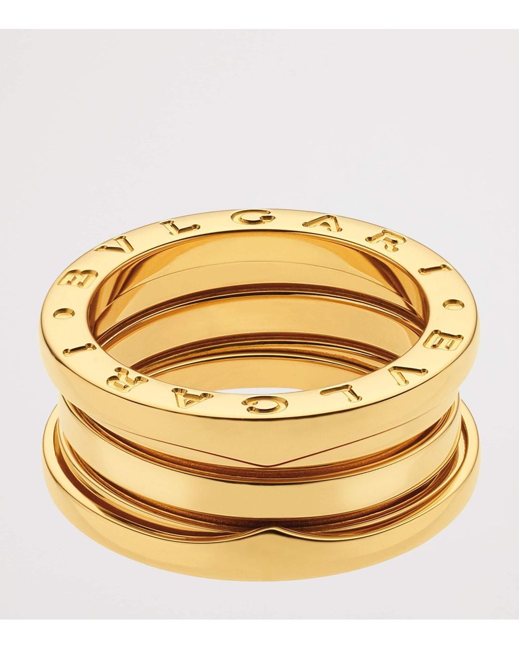 BVLGARI Metallic B.Zero1 Three-Band Ring