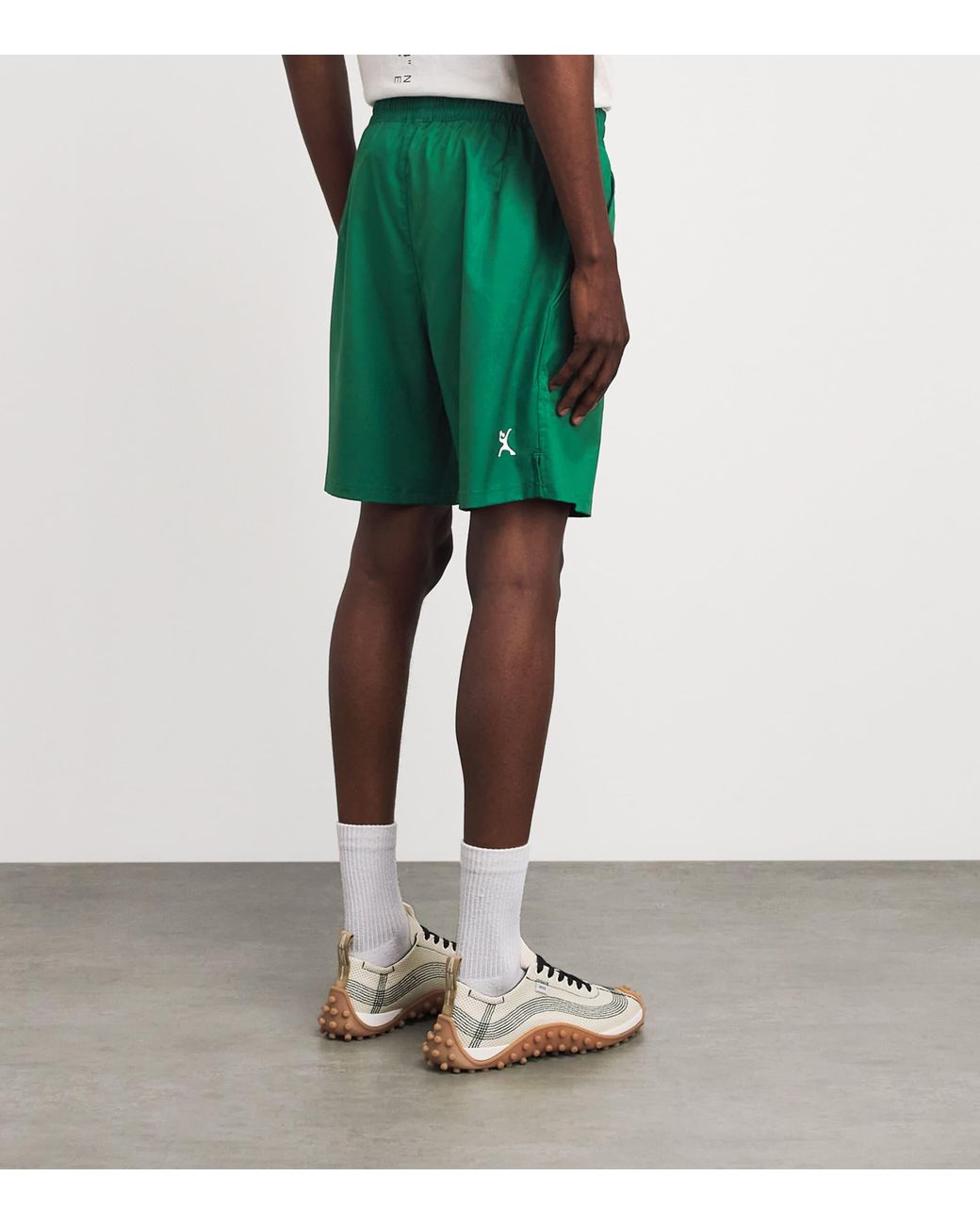 Pulco Studios Green Cancun Shorts for men