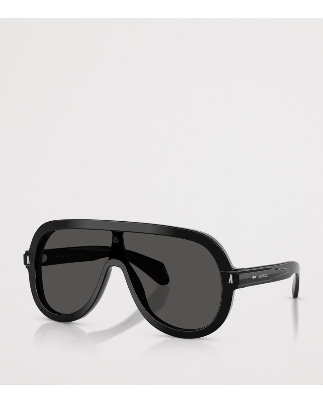 Moncler Black Sunsette Pilot Sunglasses