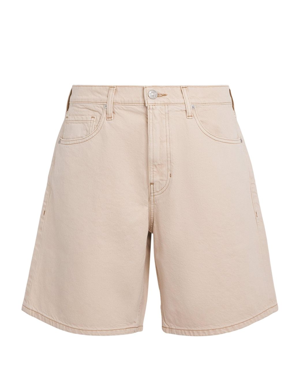 PAIGE Natural Denim Bermuda Shorts for men