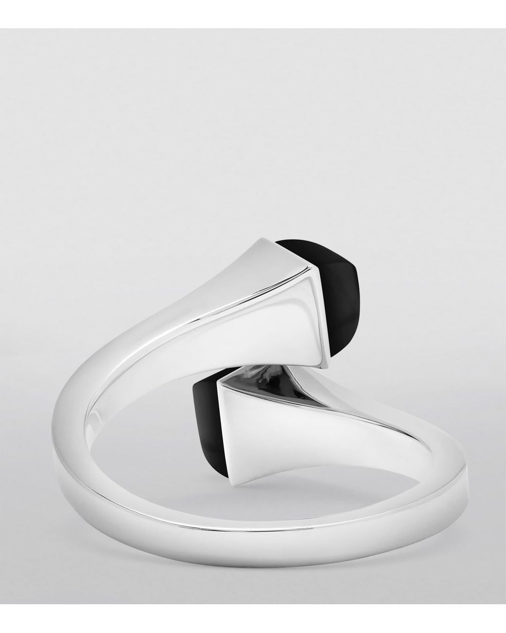 Marli New York White Midi, Diamond And Onyx Cleo Ring