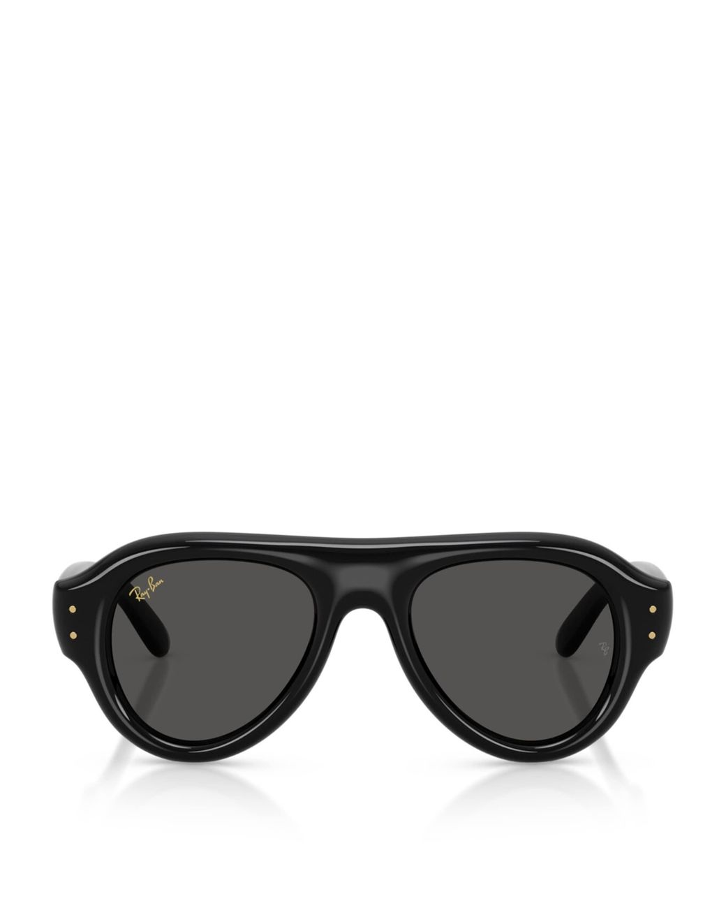 Ray-Ban Black Aviator Puffer Sunglasses