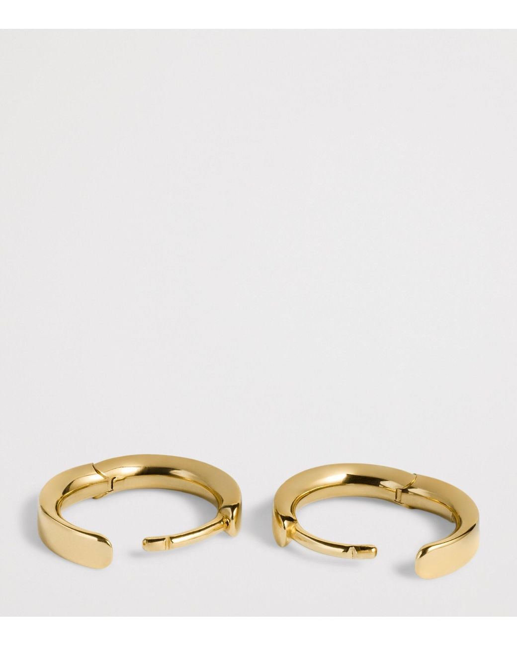 Monica Vinader Metallic Vermeil Huggie Hoop Earrings